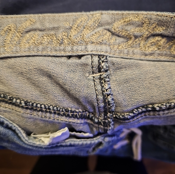 Vanilla Star Size 5 lace up Flare Jeans - Picture 10 of 11